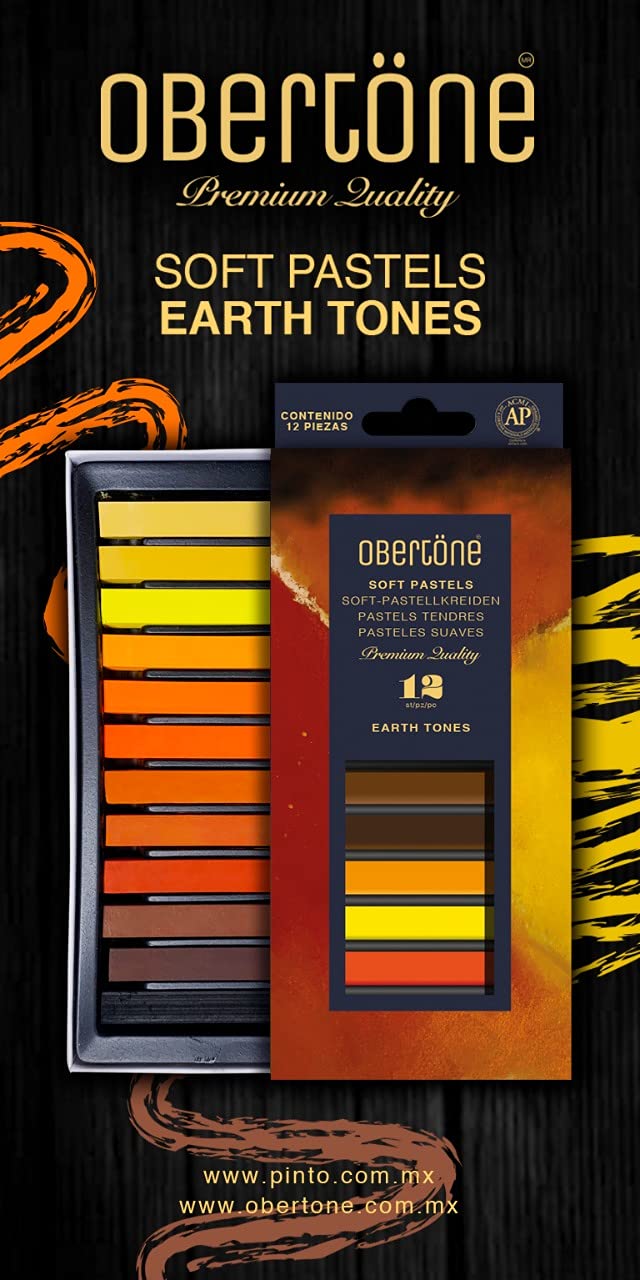 PASTEL SUAVE OBERTONE EARTH TONES  SET 12 PREMIUM QUALITY 972613