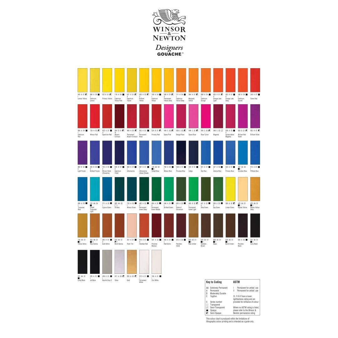 GOUACHE W&N DESIGNER 14ML ROJO PRIM NO 524 11251