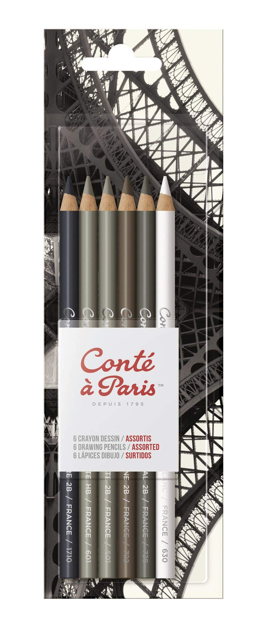 LAPIZ PASTEL CONTE SEPIA BL C6 18985