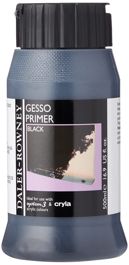 GESSO ARTIST BLACK 500ML 58435