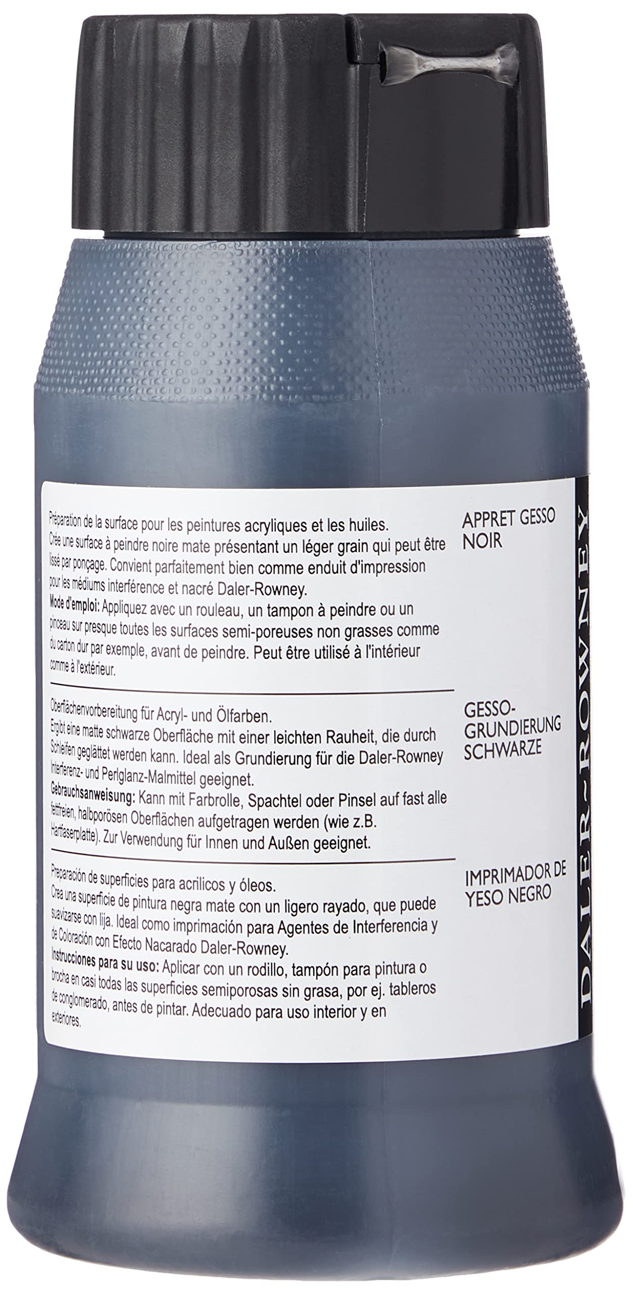 GESSO ARTIST BLACK 500ML 58435
