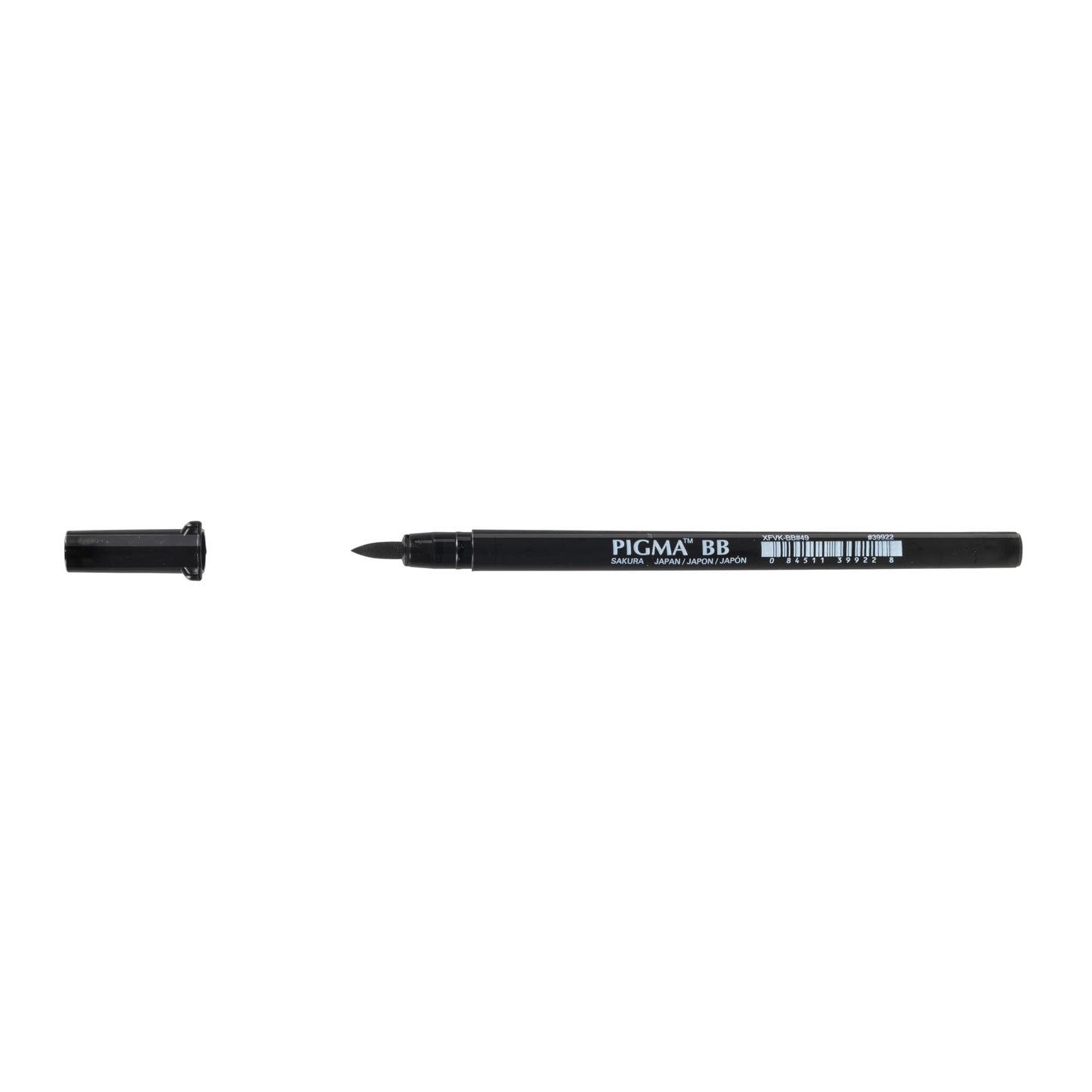 PLUMON SAKURA PIGMA PUNTA PINCEL GRUESO (155 MM) NEGRO 22176