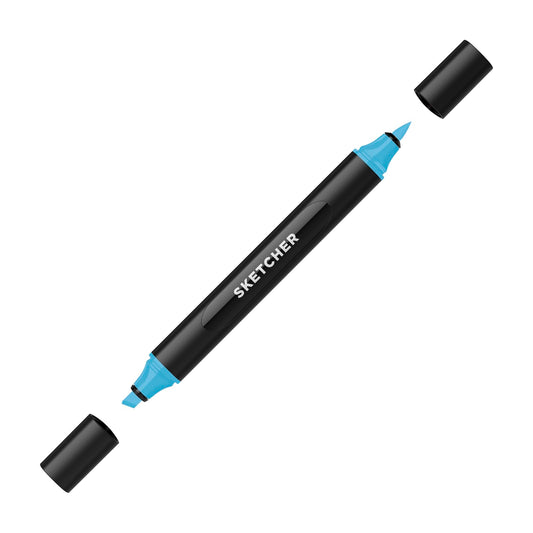 MARCADOR MOLOTOW SKETCHER P. BRUSH-CINCEL JEANS AZUL MEDIO 29074