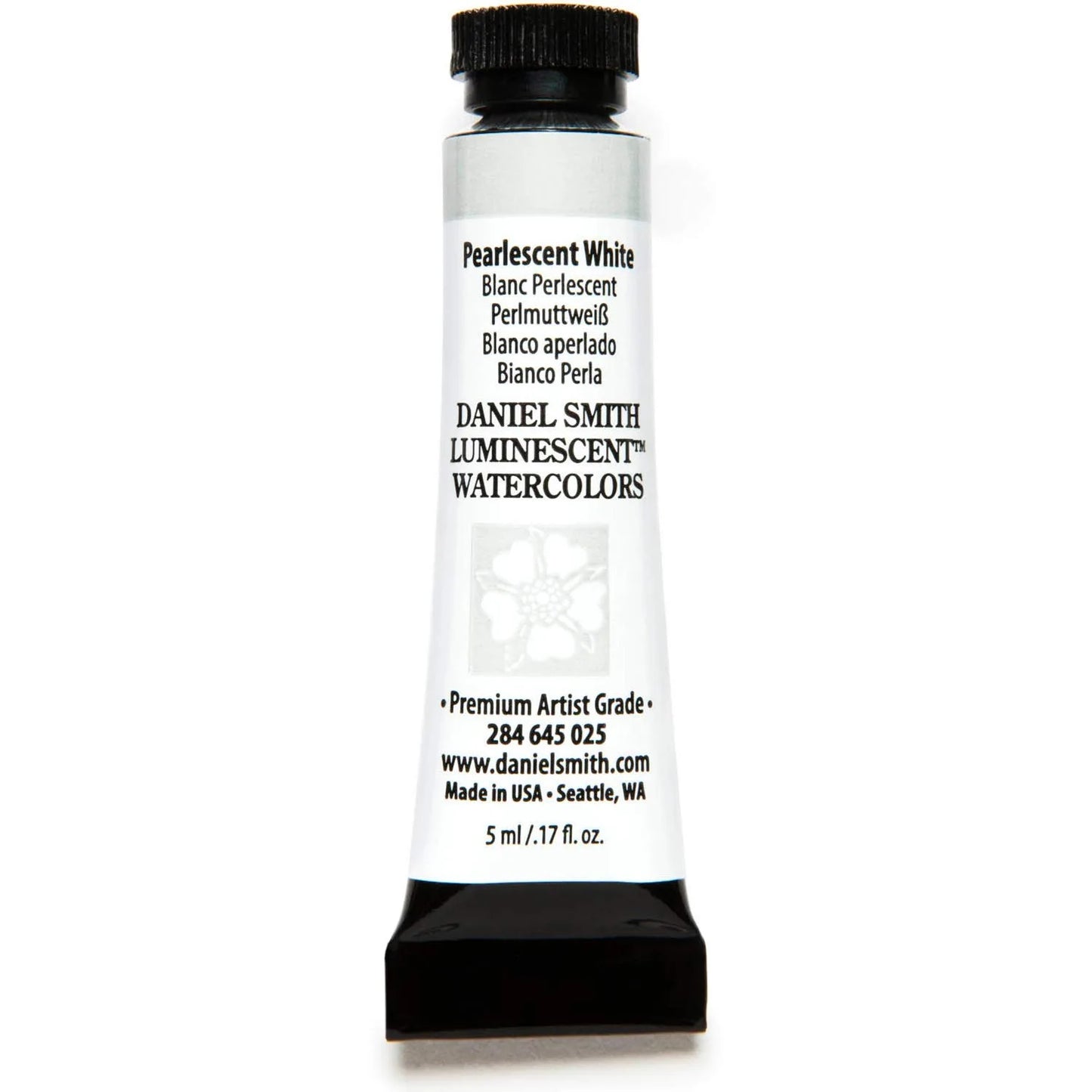 ACUARELA DANIEL SMITH 5ML PEARLESCENT WHITE LUMINESCENT S1 30578