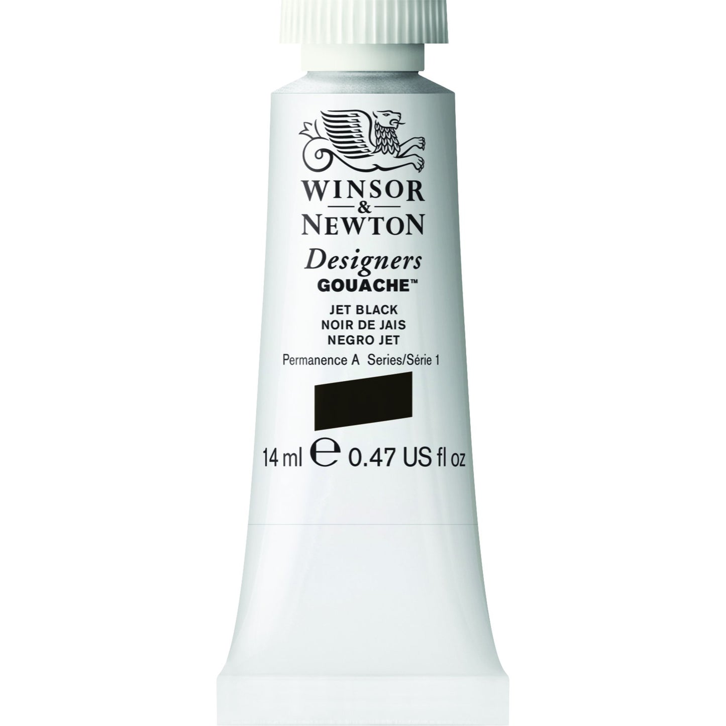 GOUACHE W&N DESIGNER 14ML JET BLACK NO 335 11234