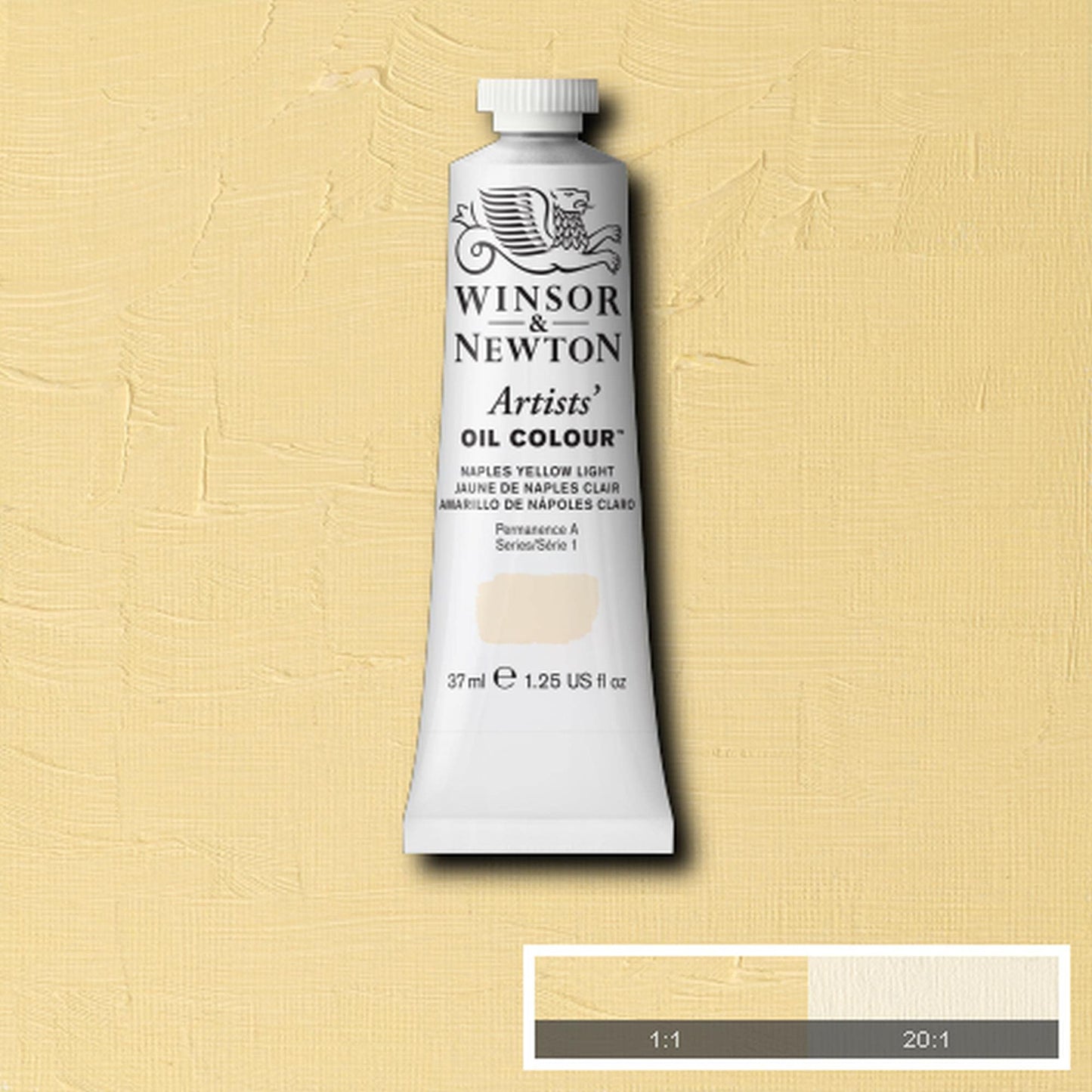 PINTURA AL OLEO W&N ARTISTS 37ML AMARILLO CLARO S-1 NO 426 11041