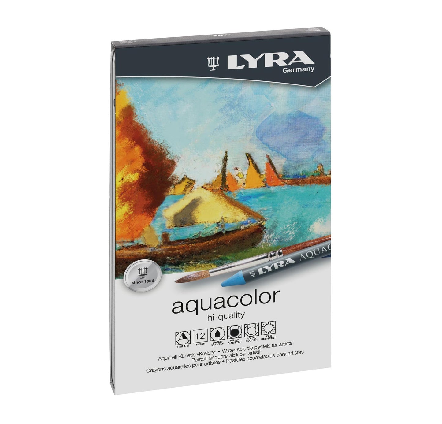 CRAYONES ACUARELABLE LYRA SET C12 46319
