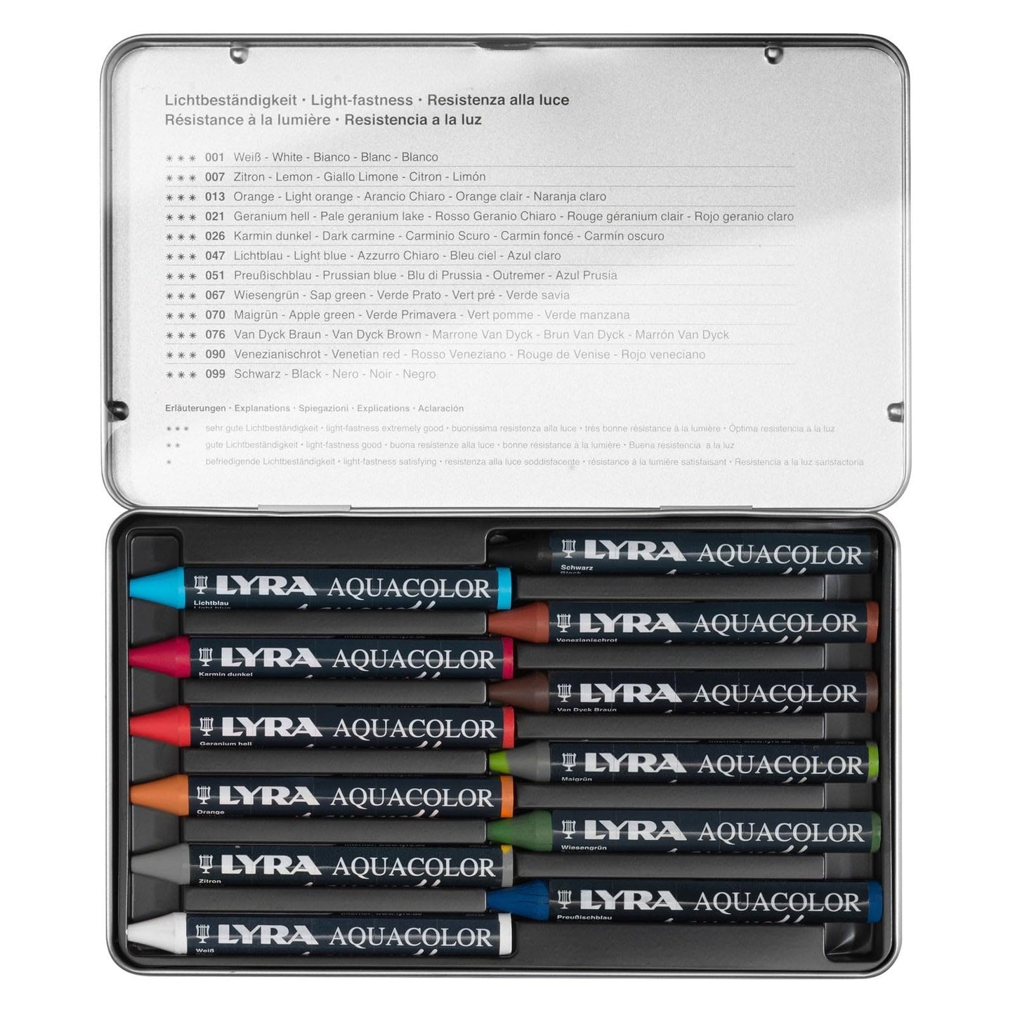 CRAYONES ACUARELABLE LYRA SET C12 46319