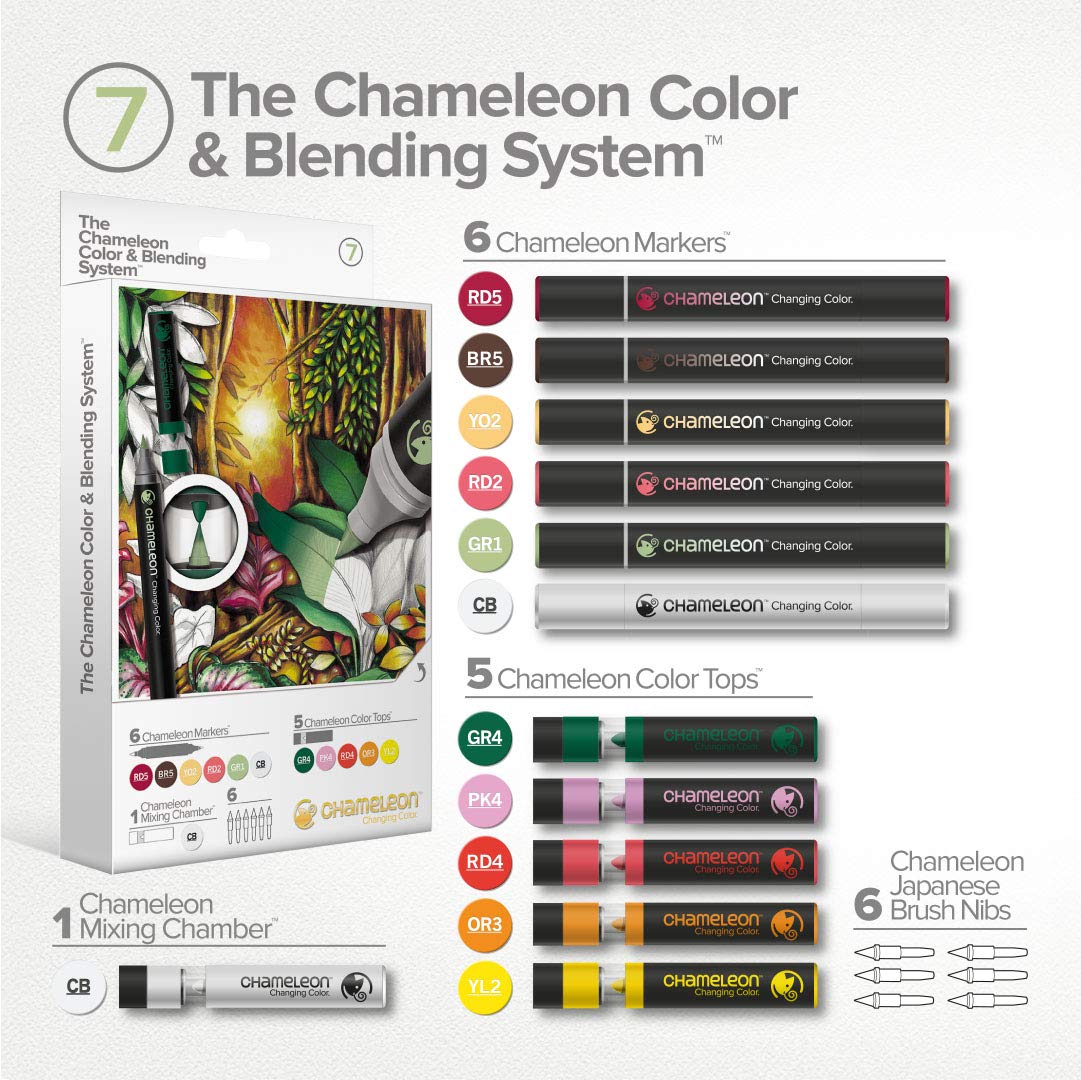 ROTULADORES CHAMELEON DOBLE PUNTA NO.07 ECHCS6607