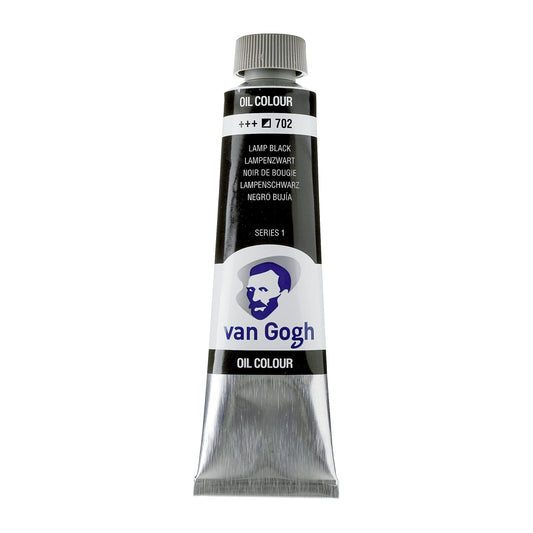 PINTURA AL OLEO VAN GOGH 40 ML NEGRO BUJIA 16551