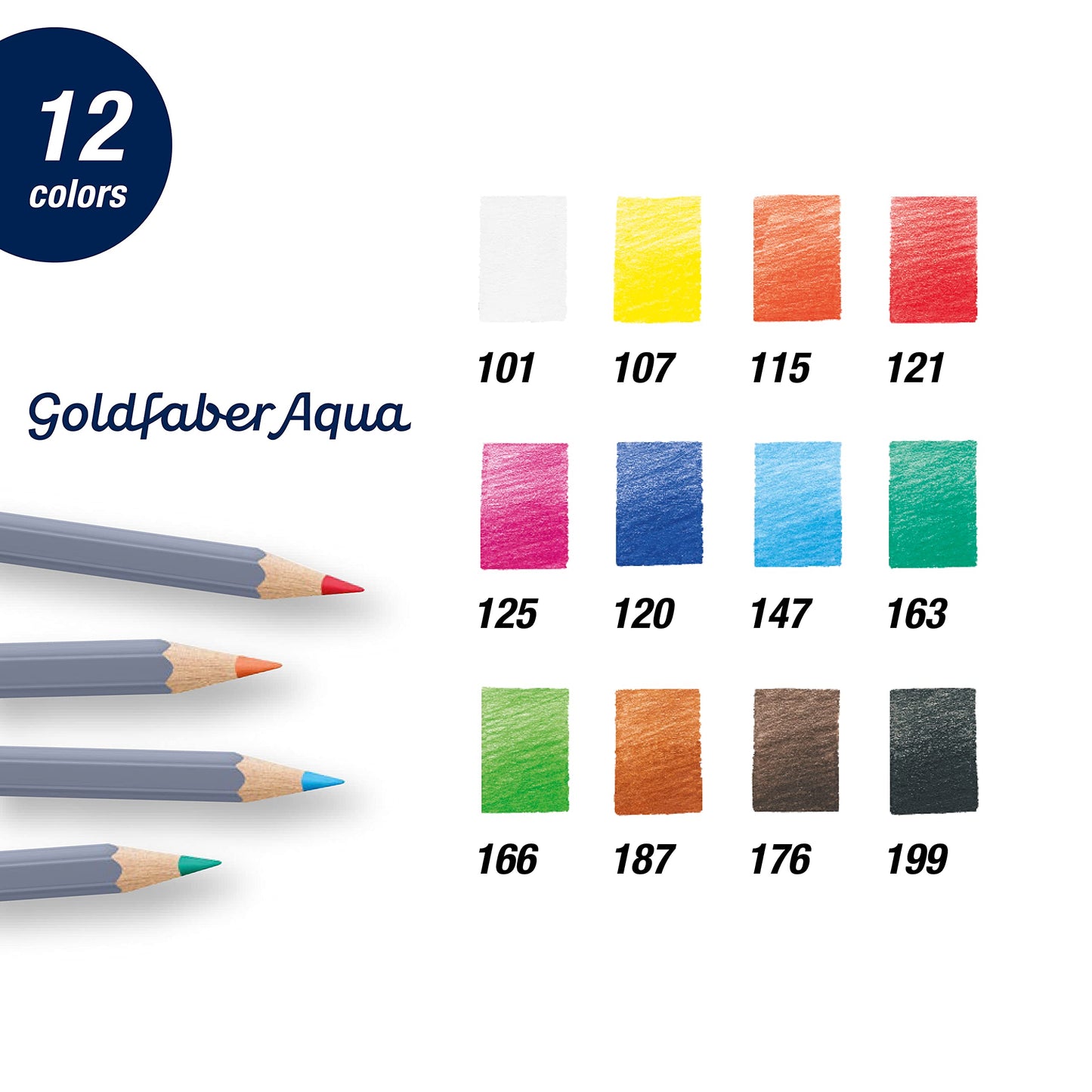 LAPIZ FC ACUARELABLES GOLDFABER X12 114612