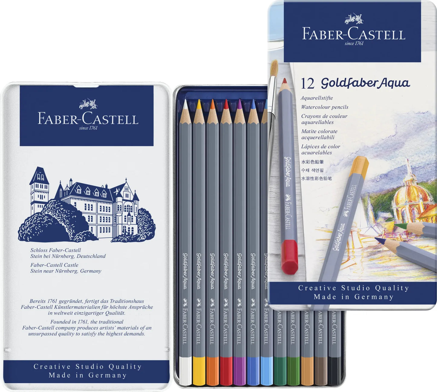 LAPIZ FC ACUARELABLES GOLDFABER X12 114612