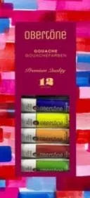 GOUACHE OBERTONE SET 12 TUBOS 12mL PREMIUM QUALITY 972412
