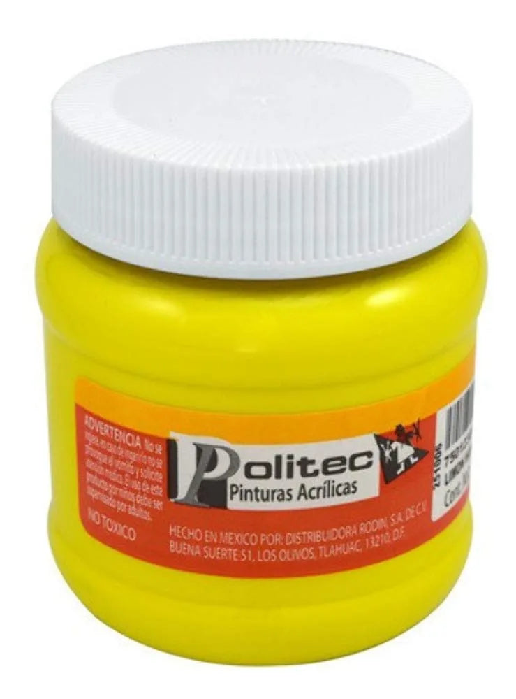 PINTURA POLITEC L-300 250ML 307 LIMON HANZA 14143