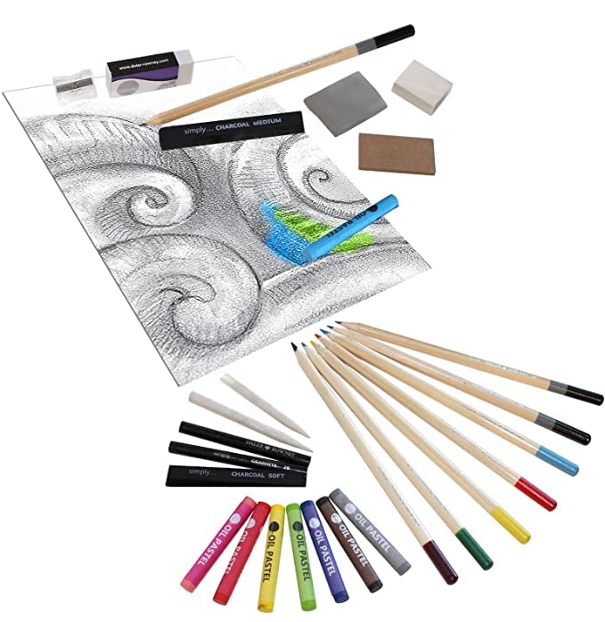 LAPICES DE COLOR SIMPLY DRAWING BOX SET 30 PZAS 64434