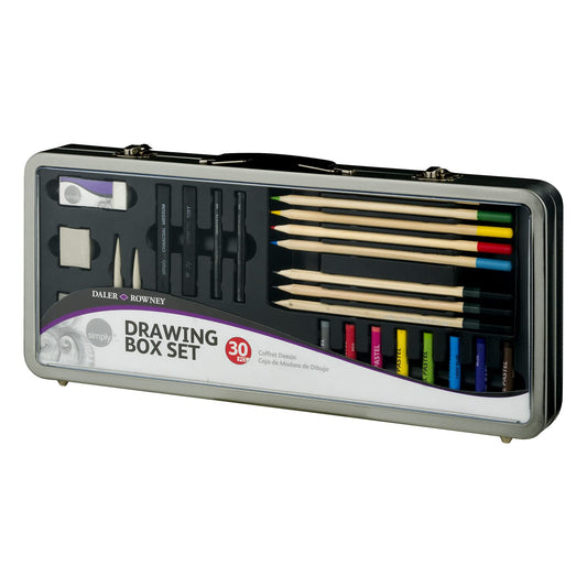 LAPICES DE COLOR SIMPLY DRAWING BOX SET 30 PZAS 64434