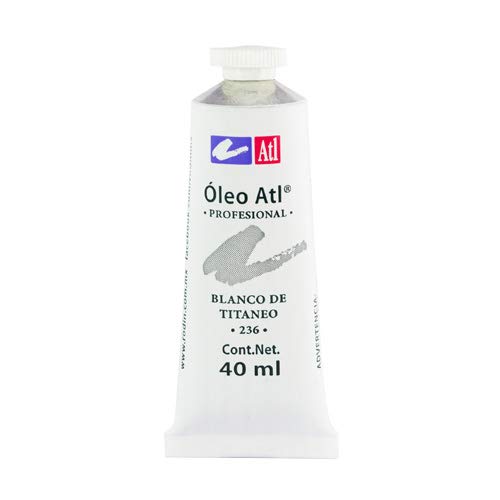 PINTURA AL OLEO ATL T-14 40ML BLANCO DE TITANEO NO 236 11498