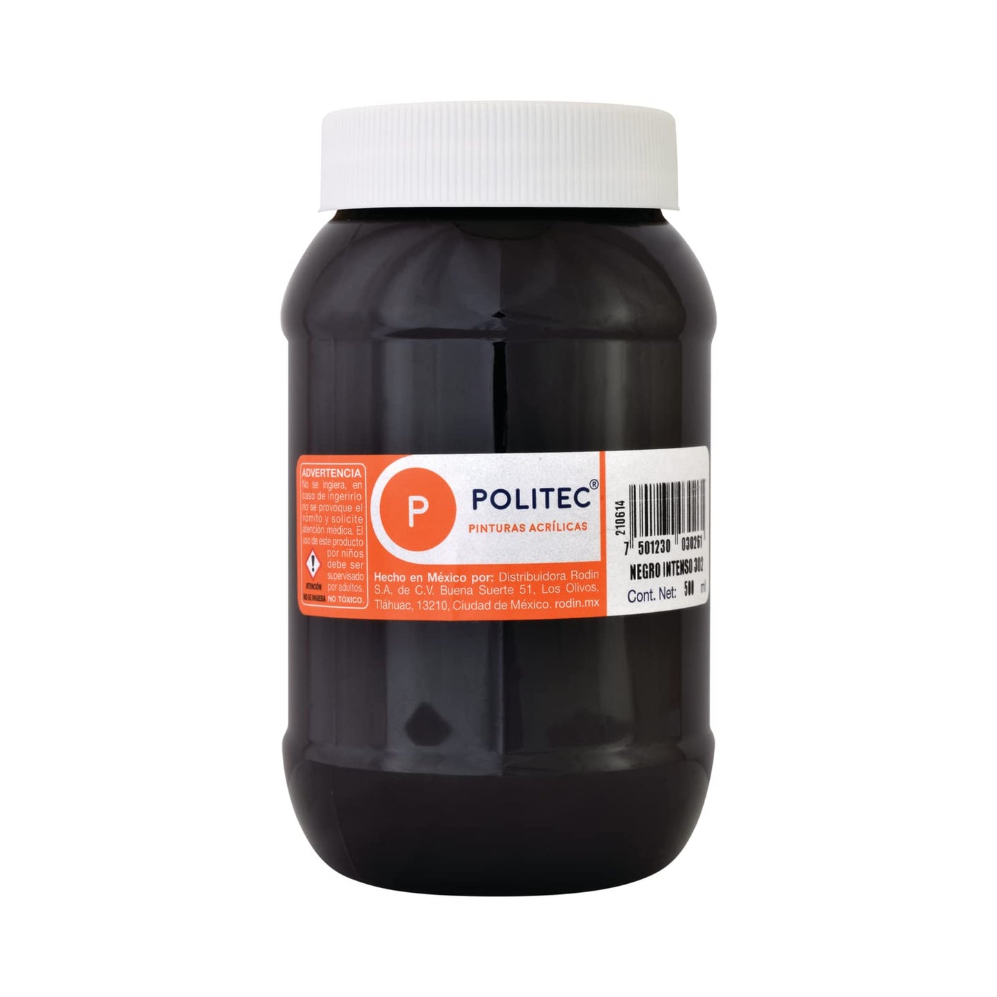 PINTURA POLITEC L-300 500ML 302 NEGRO INTENSO 14114