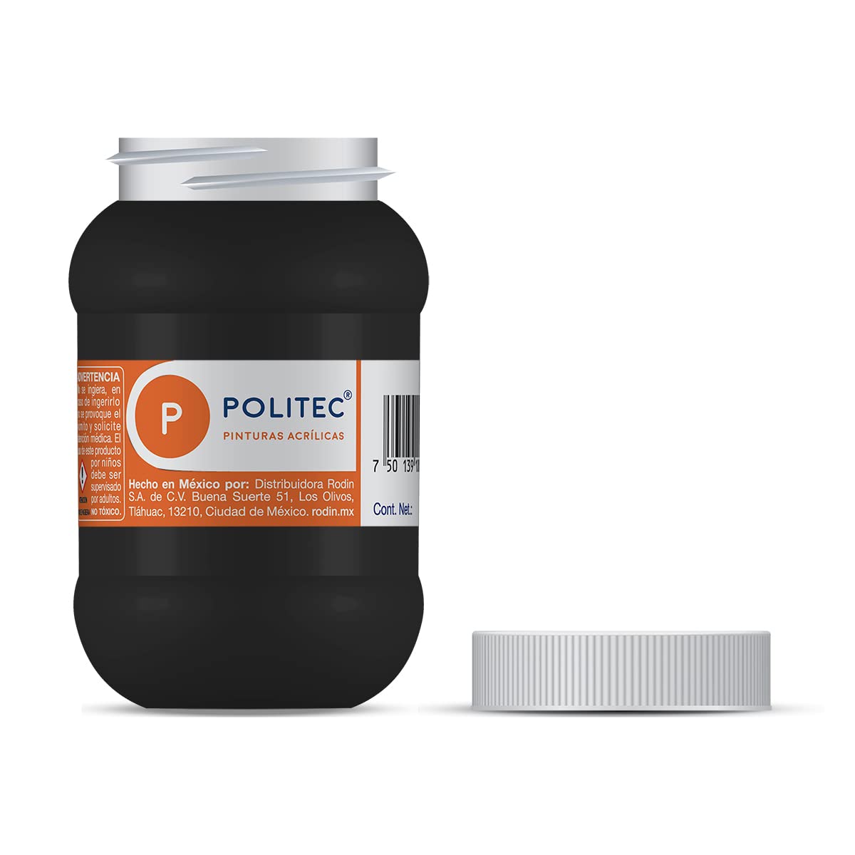 PINTURA POLITEC L-300 500ML 302 NEGRO INTENSO 14114