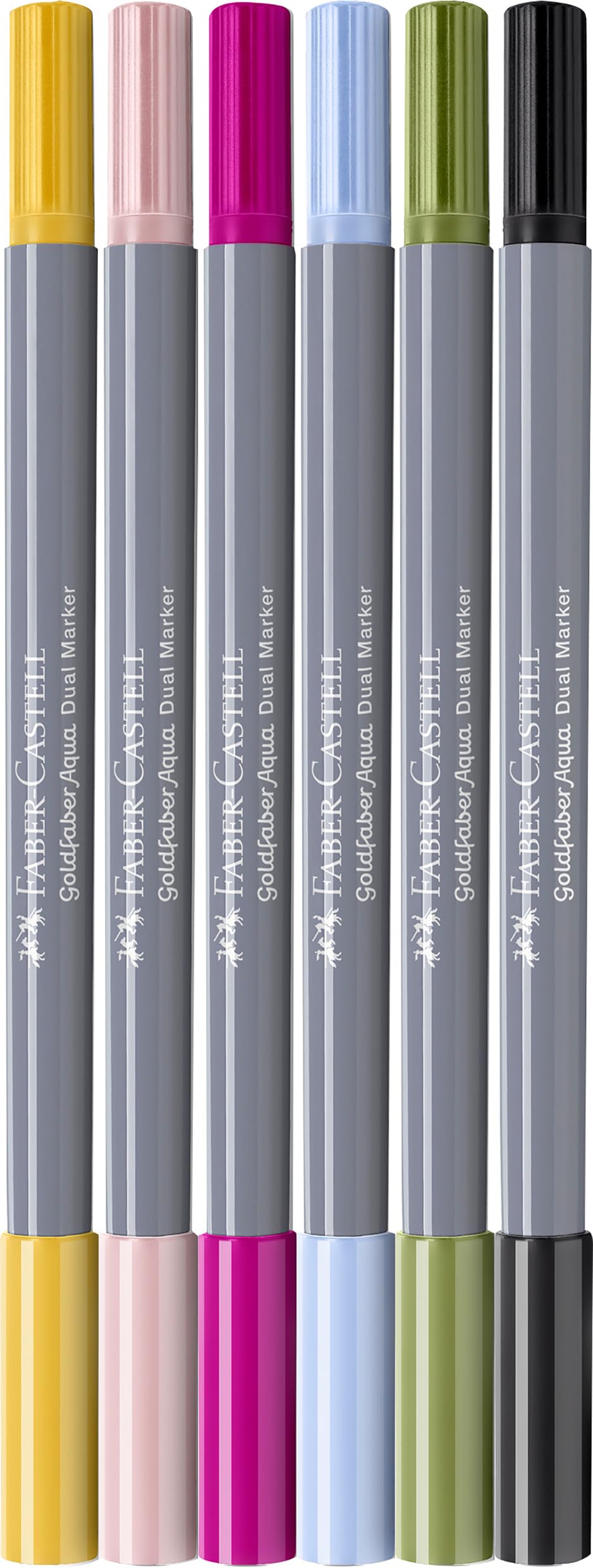 Marcador FC GoldFaber Acuarelables Duo Set Lettering x 6 164524