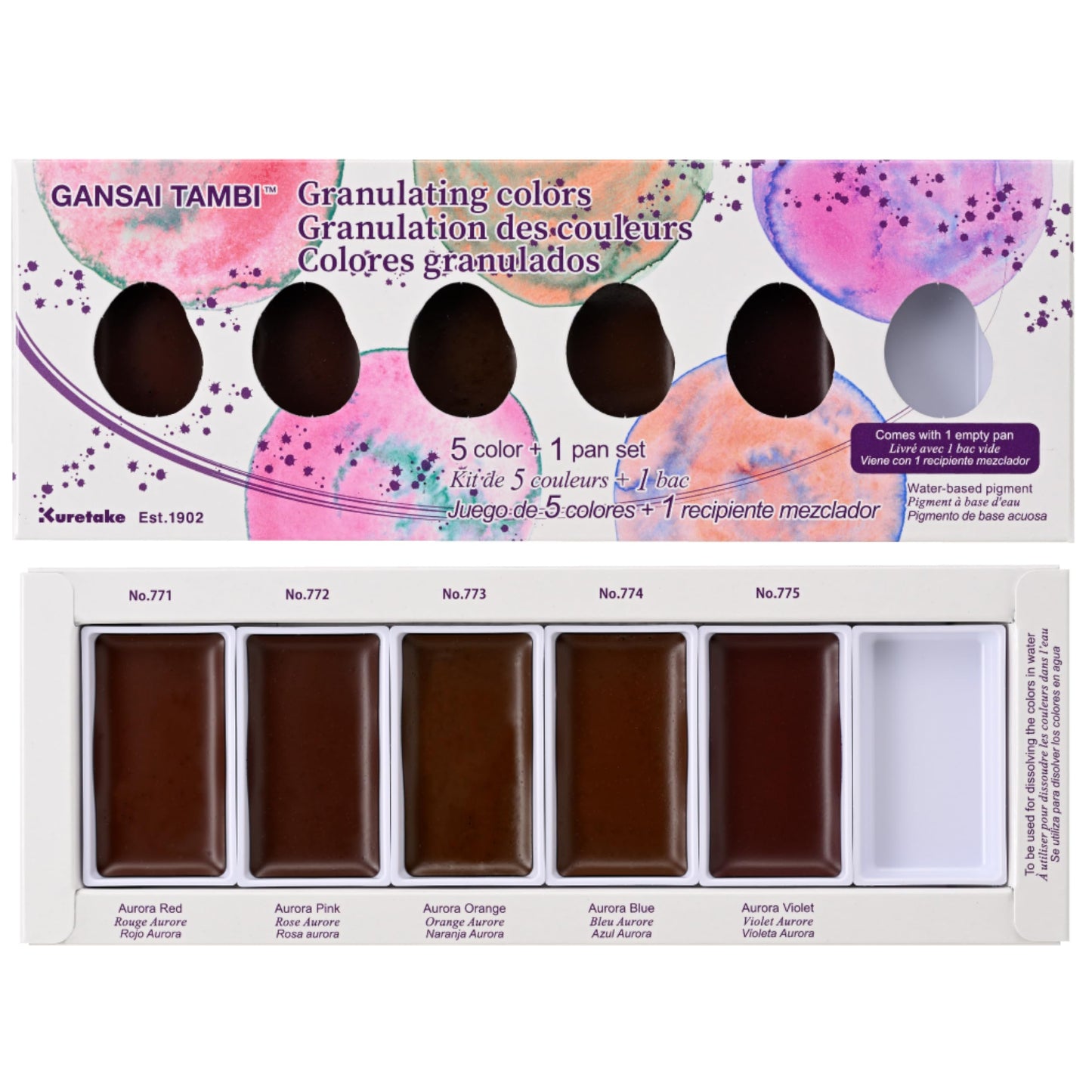 ACUARELA GANSAI TAMBI GRANULATING C5 MC20GN5V 742805