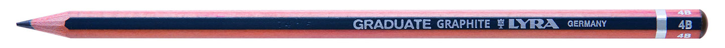 LAPICES LYRA GRADUATE GRAFITO X 6  (B,2B,3B,4B,5B,HB) PARA DIBUJO Y BOCETOS 76089