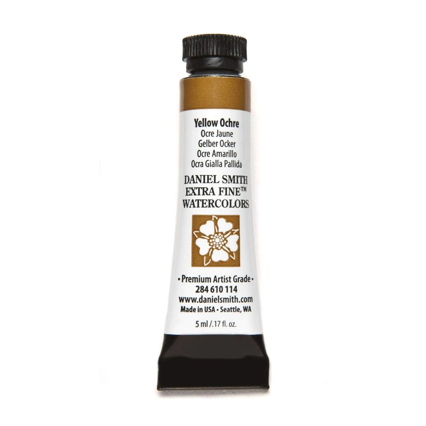 ACUARELA DANIEL SMITH 5ML YELLOW OCHRE S1 30527