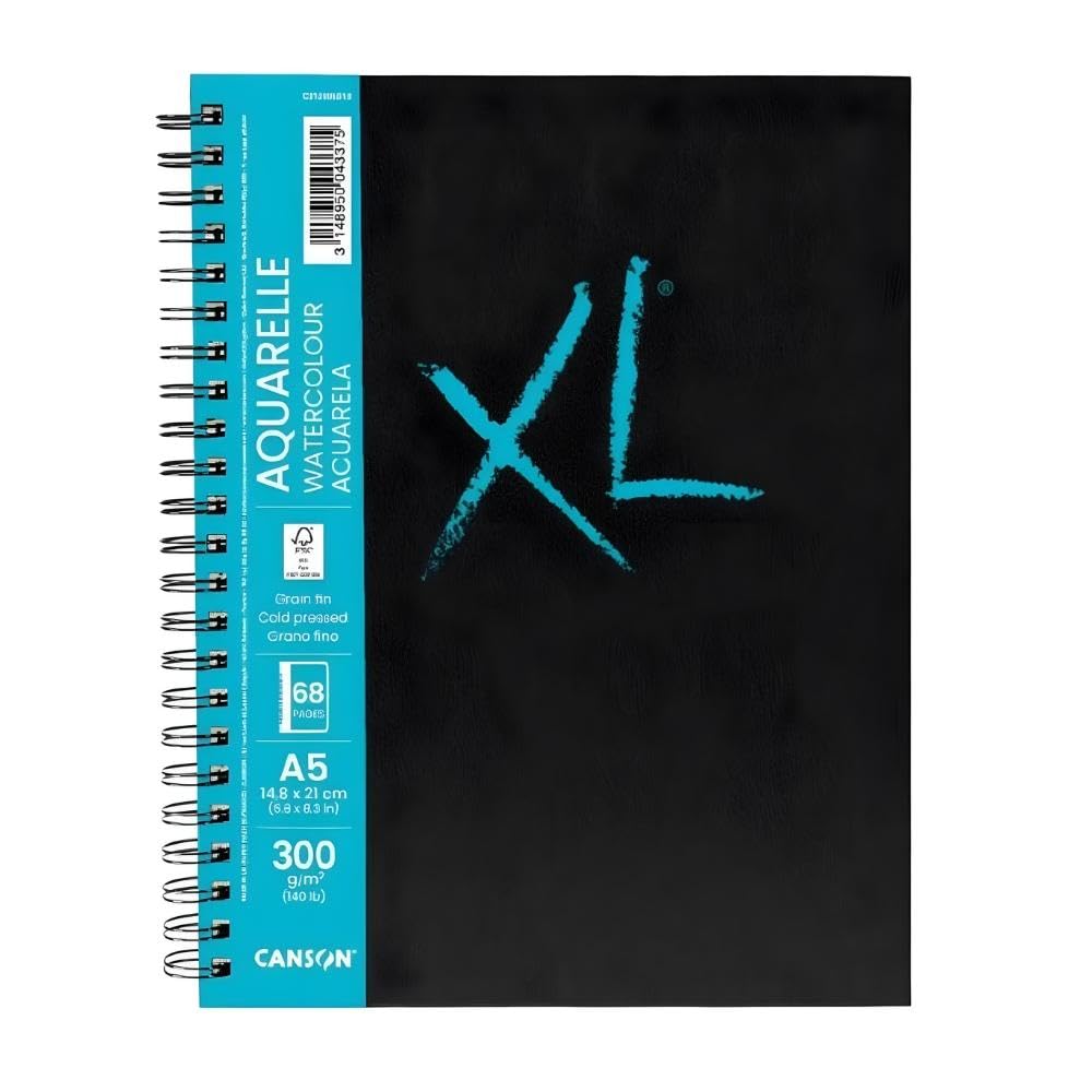 BLOCK CANSON BOOK XL ACUARELA A5 14.8X21CM 68HJ 300G 73702