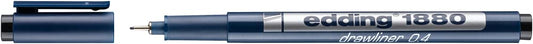 ESTILOGRAFO EDDING 0.4 (0.45MM) NEGRO 61-E-1880-04