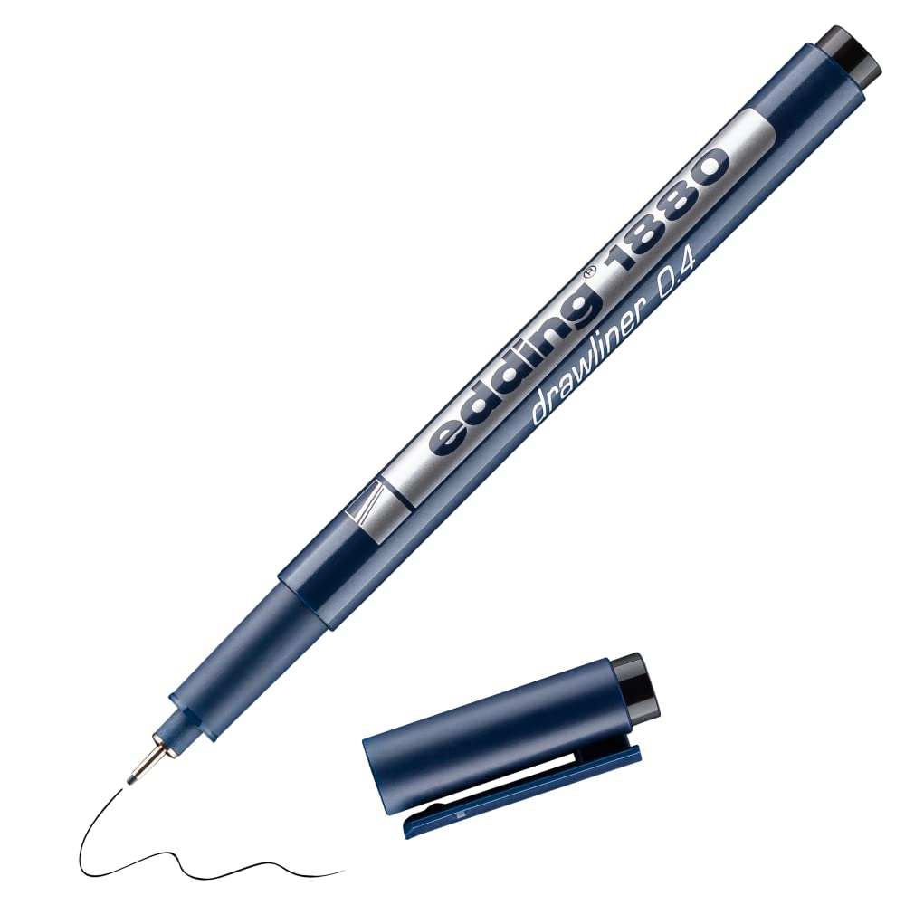 ESTILOGRAFO EDDING 0.4 (0.45MM) NEGRO 61-E-1880-04