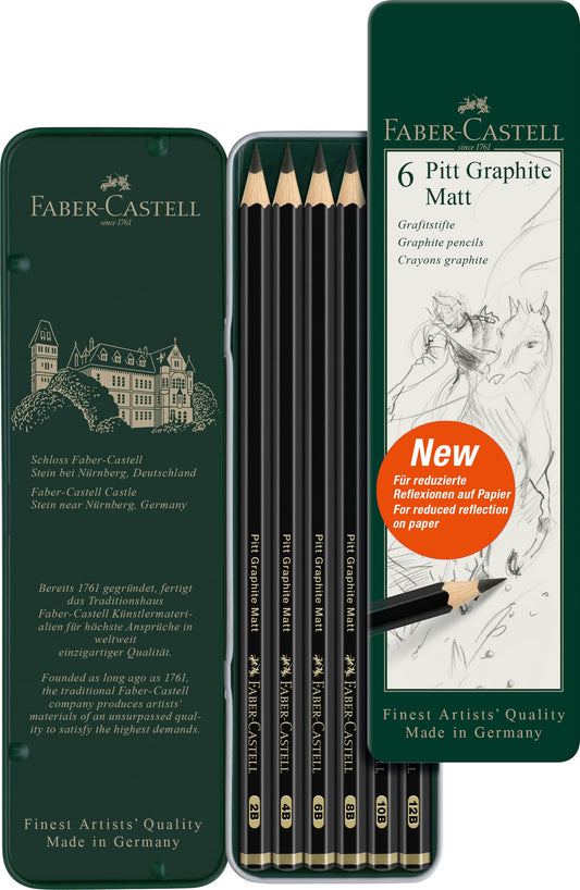 Lapiz Grafito FC Graphite Matt x 6 115207