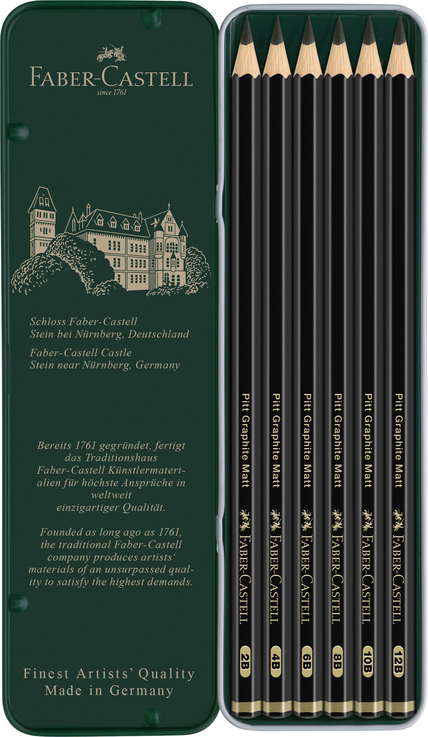 Lapiz Grafito FC Graphite Matt x 6 115207