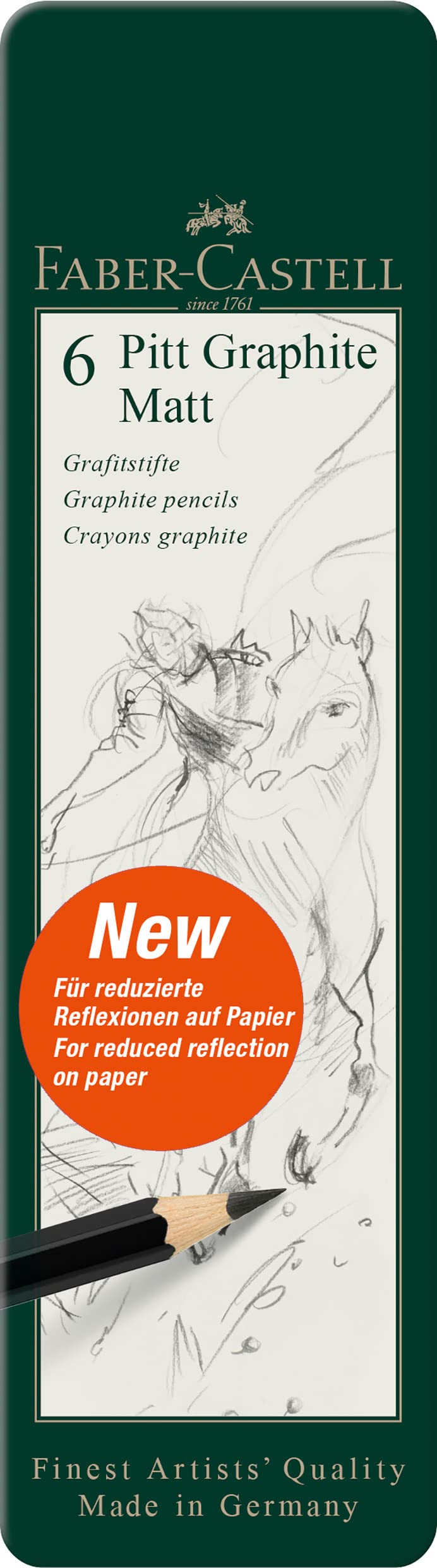 Lapiz Grafito FC Graphite Matt x 6 115207