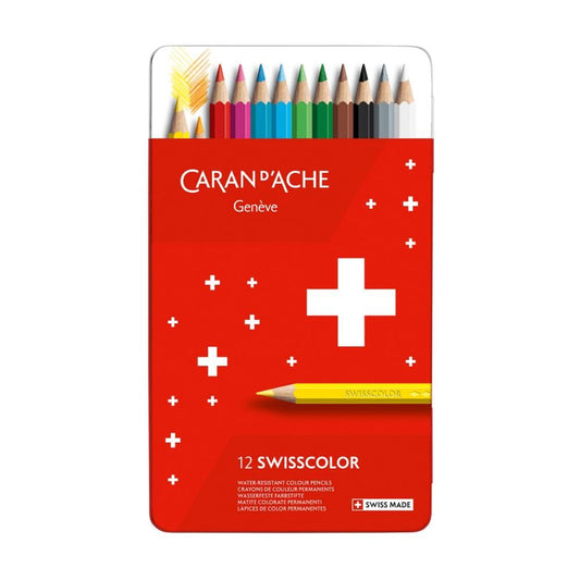 LAPICES DE COLOR CARAN`D ARCHE ESCOLAR SWISS COLOR C12 73-1284.812
