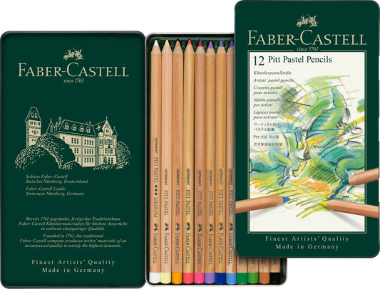 LAPIZ COLORES FC PITT PASTEL X 12 112112