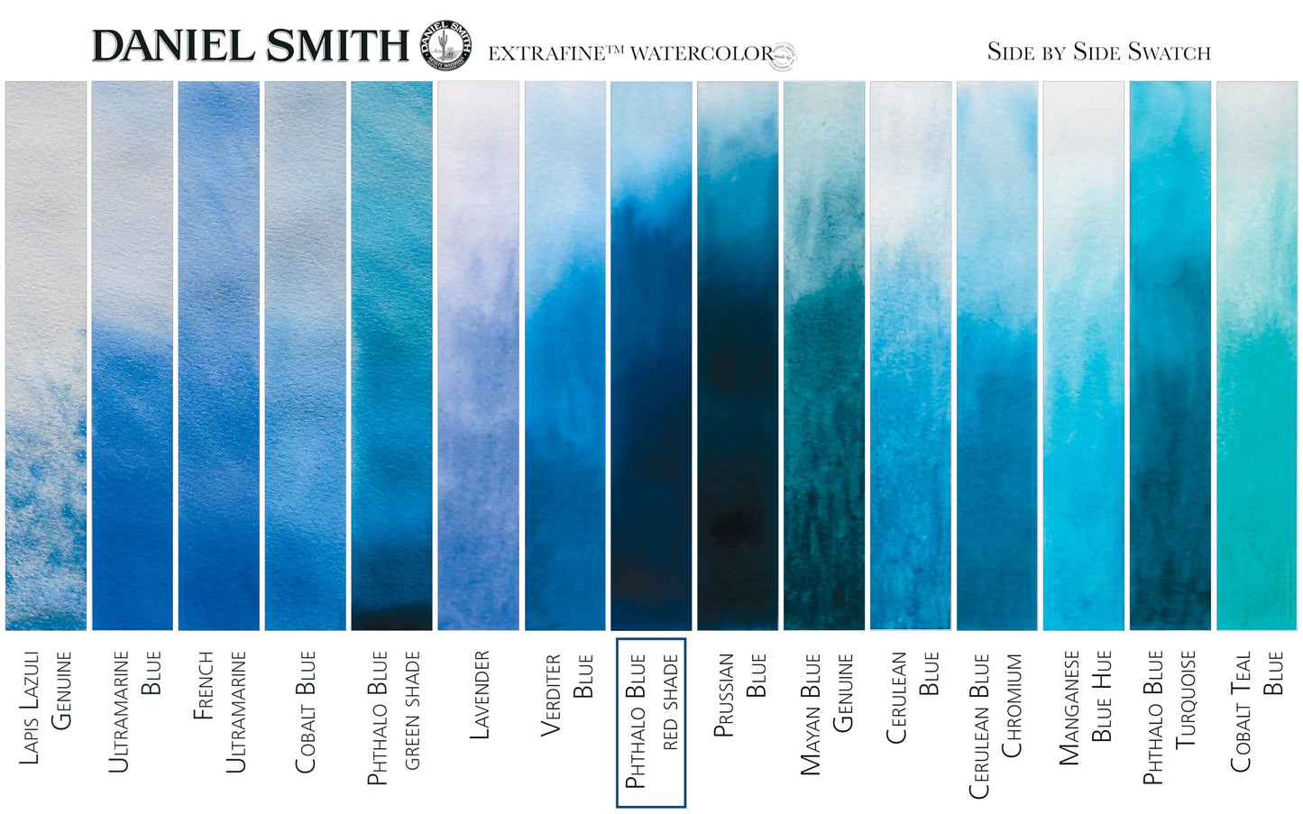 ACUARELA DANIEL SMITH 5ML PHTHALO BLUE RED SHADE S1 30530
