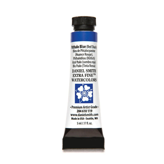 ACUARELA DANIEL SMITH 5ML PHTHALO BLUE RED SHADE S1 30530