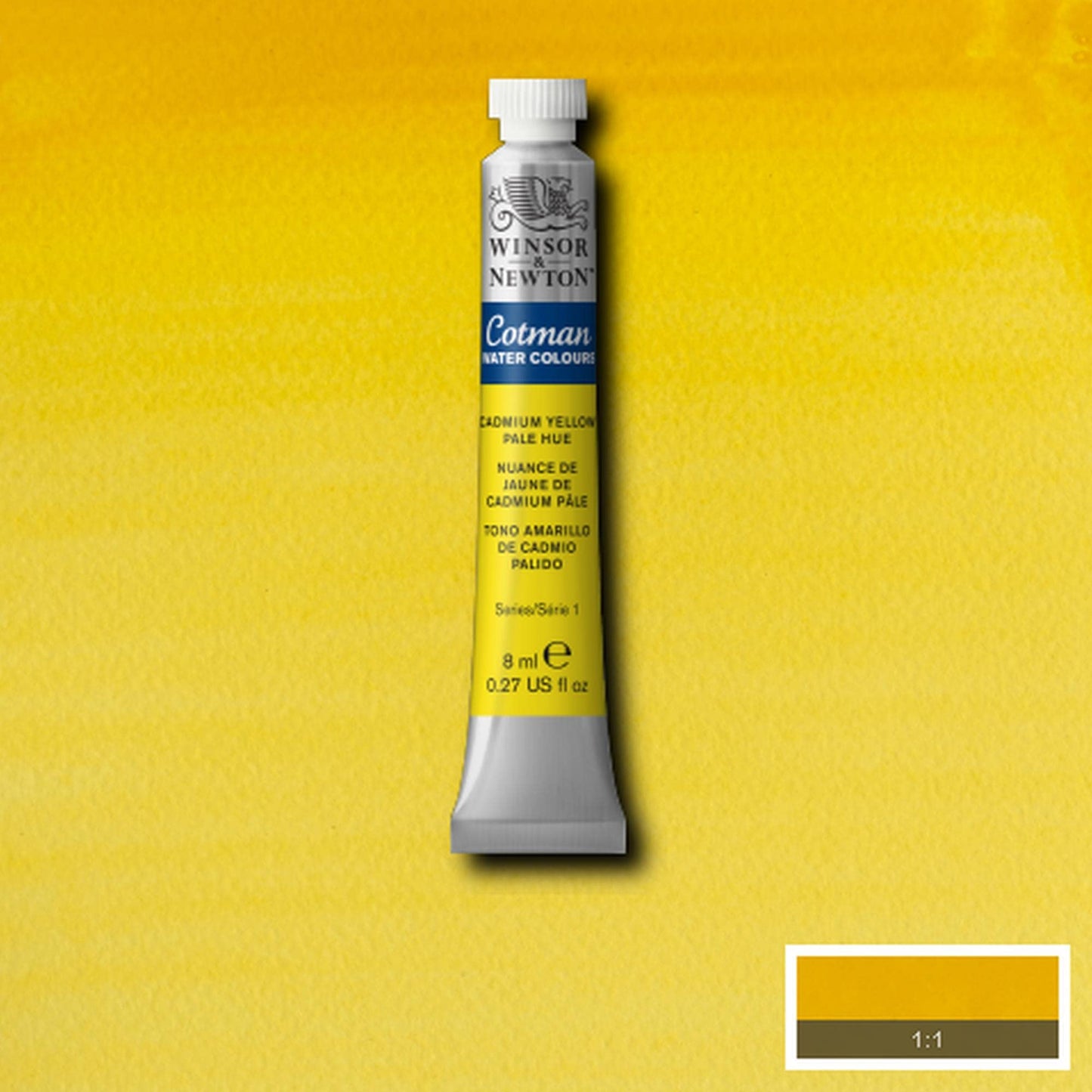 ACUARELA W&N COTMAN 8ML AMARILLO CAD PAL 119 10395