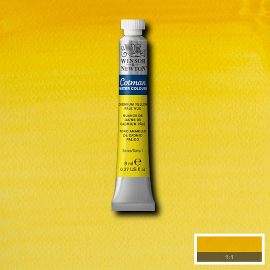 ACUARELA W&N COTMAN 8ML AMARILLO CAD PAL 119 10395