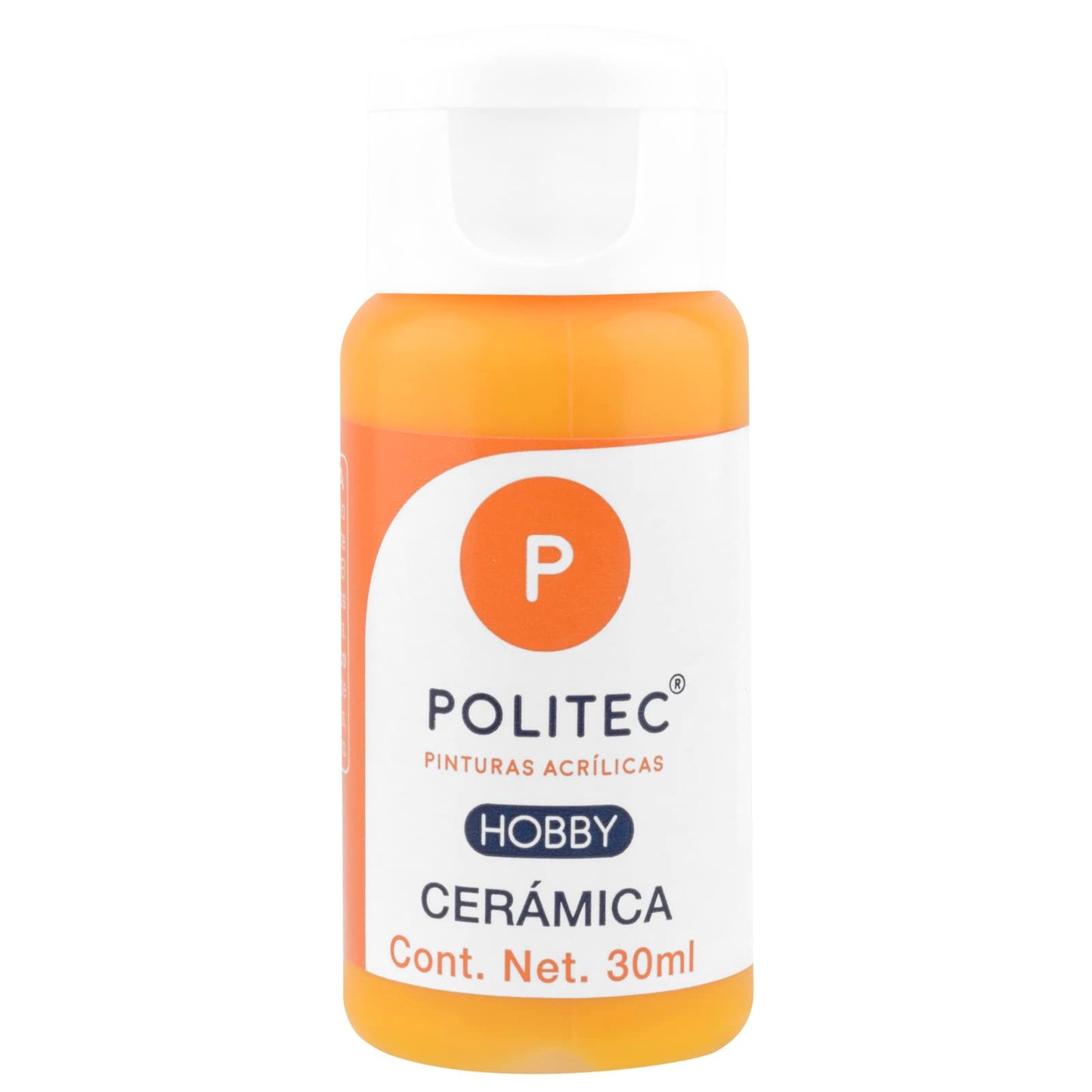 PINTURA POLITEC HOBBY CERAMICA AMARILLO 29574