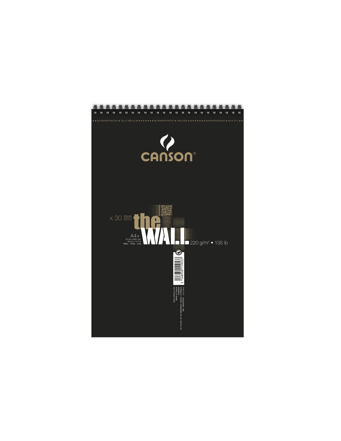 ALBUN CANSON  THE WALL ILUSTRATION GRAFITI A4 21X31.4 220G 30H 63073