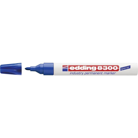 MARCADOR EDDING PERM. INDUSTRIAL ALUMINIO P.CONICA 1.5-3MM AZUL 61-E-8300-03